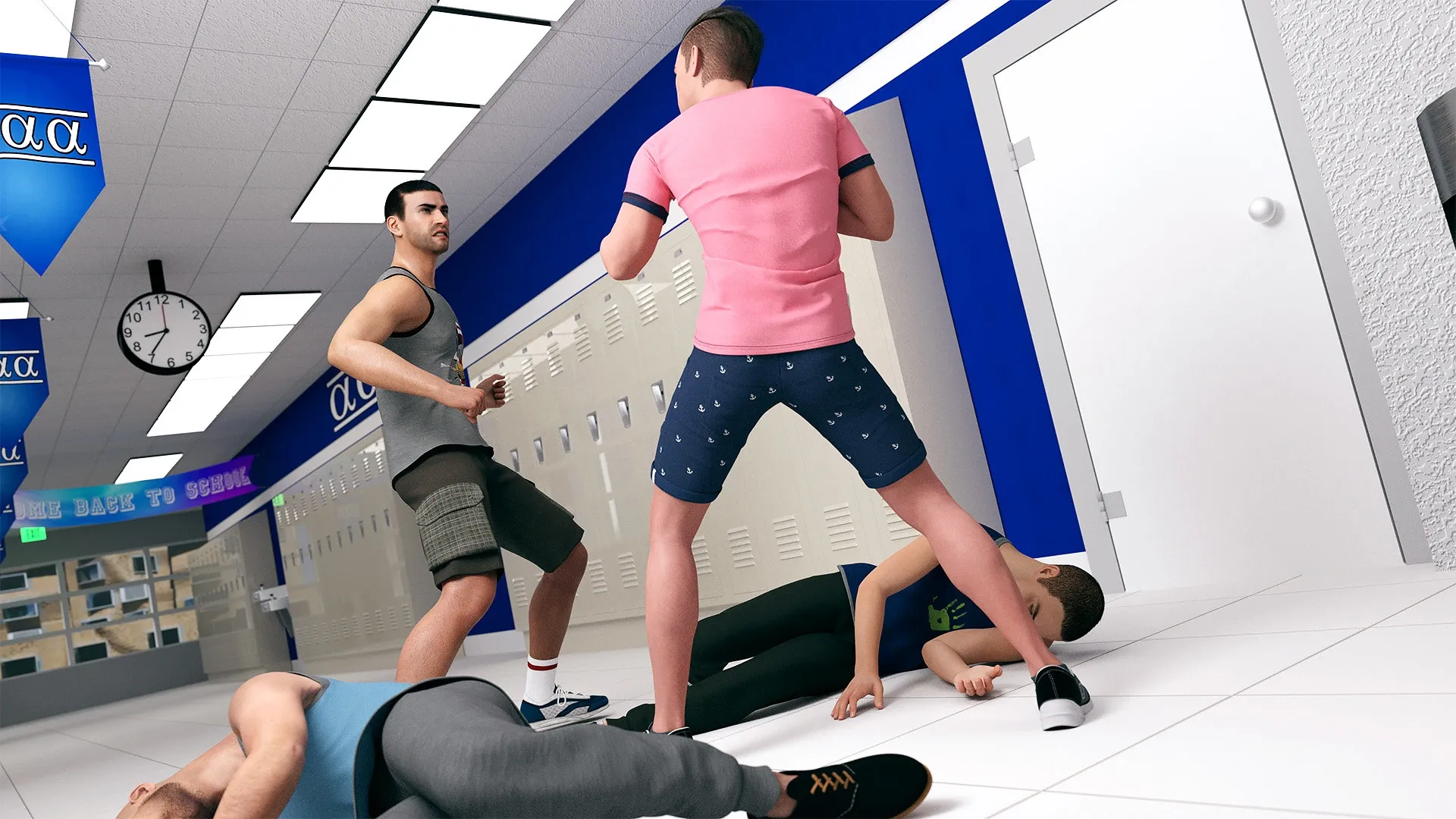 Being a Dik Combat Fight Screen