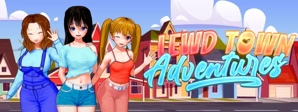 Lewd Town Adventure Game Banner