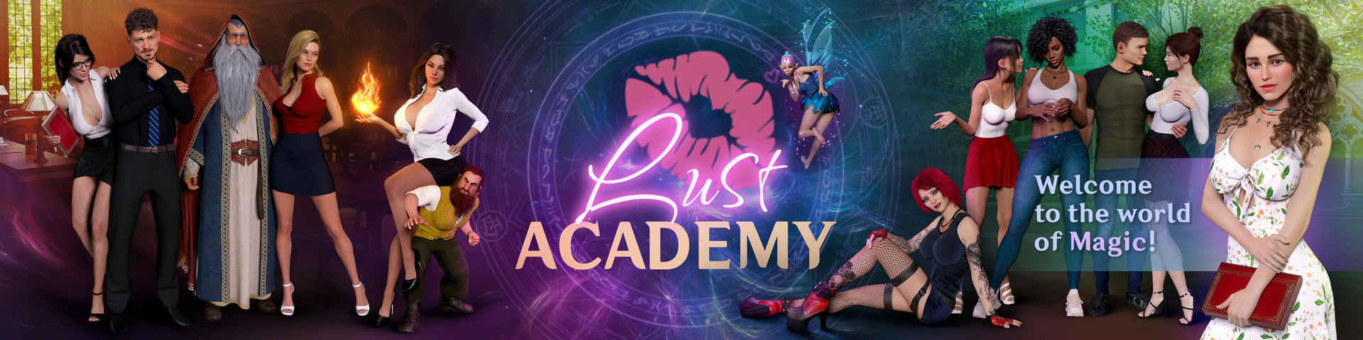 Lust Academy Game Banner