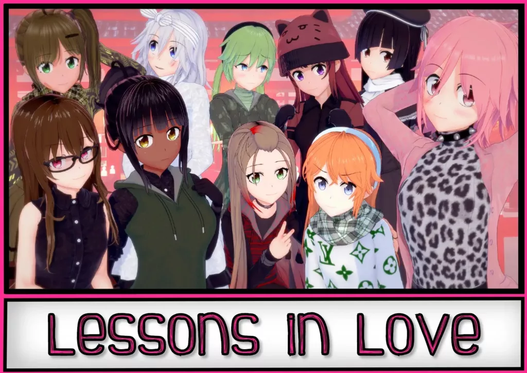 Lessons in love game banner