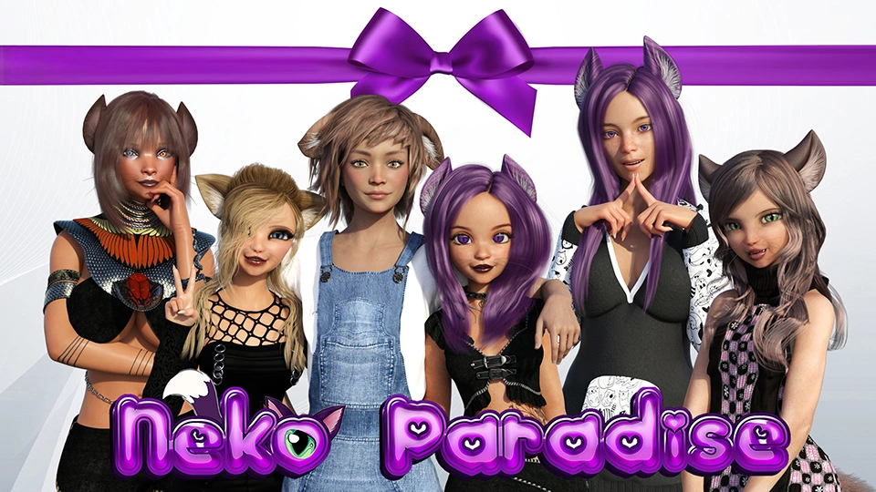 Neko Paradise Game Banner