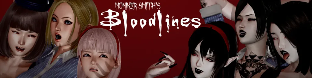 Moniker Smith's BLOODLINES Game Banner