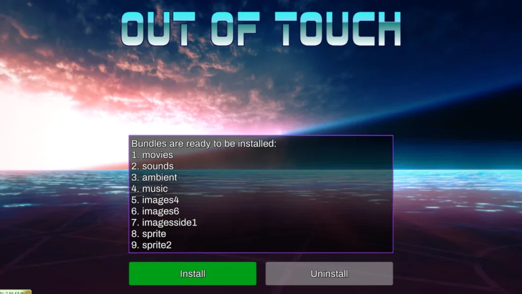 Out Of Touch Android Asset Install