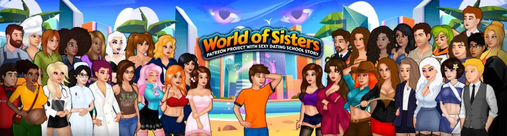 World Of Sisters Game Banner